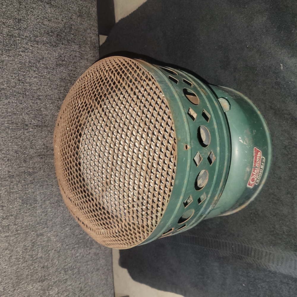 Coleman Green Vintage Heater